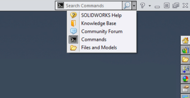 Dicas SolidWorks: Pesquisa de Comandos