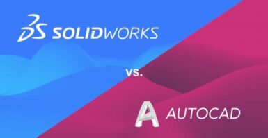 A diferença entre o AutoCAD e o SolidWorks