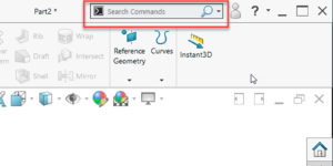 Leia mais sobre o artigo Localizando comandos na pesquisa de comandos do SOLIDWORKS