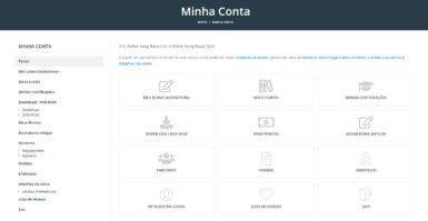 Mudança na Plataforma de Cursos