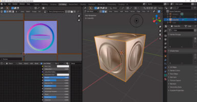 Fluxo de Trabalho para Criar Decalques de Mapa Normal no Blender