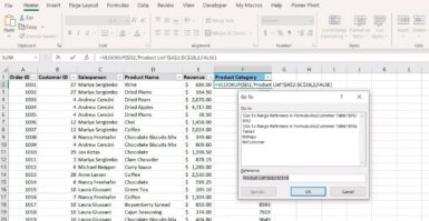 Tutorial EXCEL: Navegue por referências de fórmula com a janela ‘IR PARA’