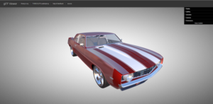 Interfaz de SOLIDWORKS VISUALIZE con tecnología de realidad extendida XR
