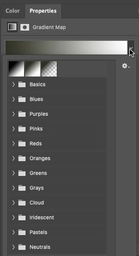Tutorial sobre clasificación de fotos usando mapas de gradiente en Photoshop