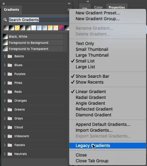 Tutorial sobre clasificación de fotos con mapas de gradiente en Photoshop