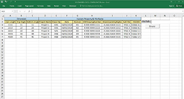 Solidworks baseado em Excel automatizado