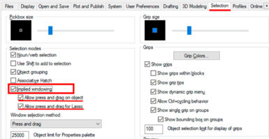 TUTORIAL AutoCAD: Problema com Clique e Arraste a Seleção de Objeto