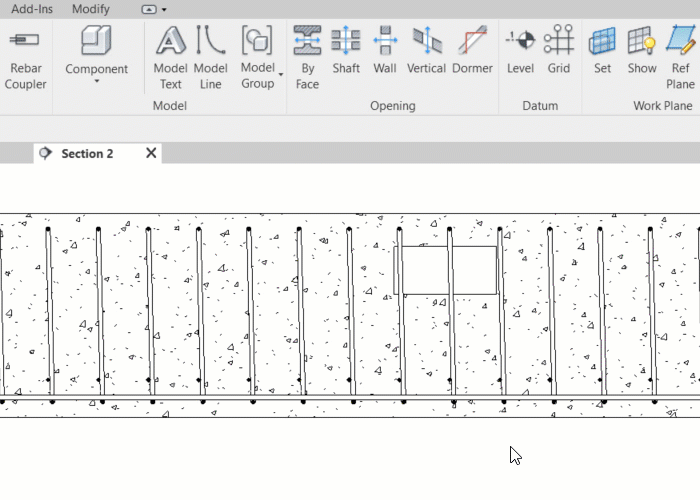 Melhorias no Revit 2022 para vergalhões em projetos de engenharia