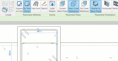 O que há de novo no Revit 2022: melhorias no vergalhão