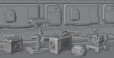 Blender: modelos Hard Surface gratuitos