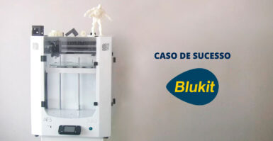 BLUKIT METALÚRGICA OBTÉM 60% DE AUMENTO DA PRODUTIVIDADE COM A IMPRESSORA 3D TAURUS AF3 350
