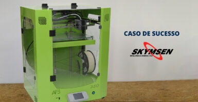A IMPRESSORA 3D TAURUS AF3 350 FAZ PARTE DO PROCESSO DE INOVAÇÃO TECNOLÓGICA DA SKYMSEN