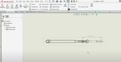 Criando uma vista de posição alternativa no SOLIDWORKS