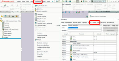 SOLIDWORKS: Design mais rápido com teclas de atalho