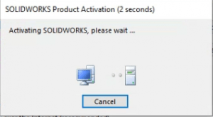 Guia visual para ativação do SolidWorks na internet