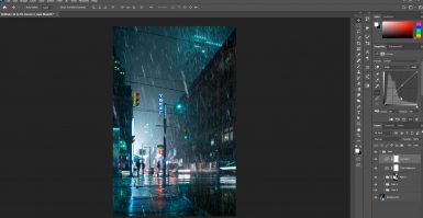 Tutorial PHOTOSHOP: Aprenda a criar efeito Chuva