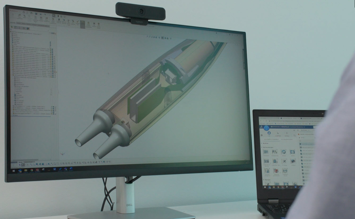 Dispositivos médicos inovadores desenvolvidos com SOLIDWORKS pela NanoEcho