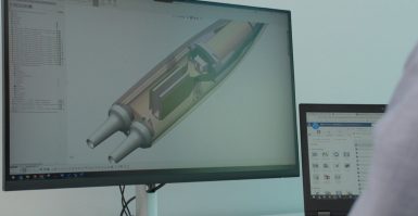 NanoEcho cria dispositivos médicos usando o SOLIDWORKS