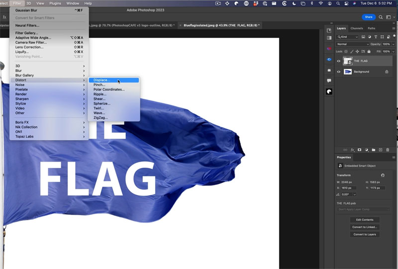 Tutorial sobre como criar mapas de deslocamento no Photoshop