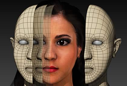 Interface do Blender exibindo ferramentas de modelagem 3D e objetos criados