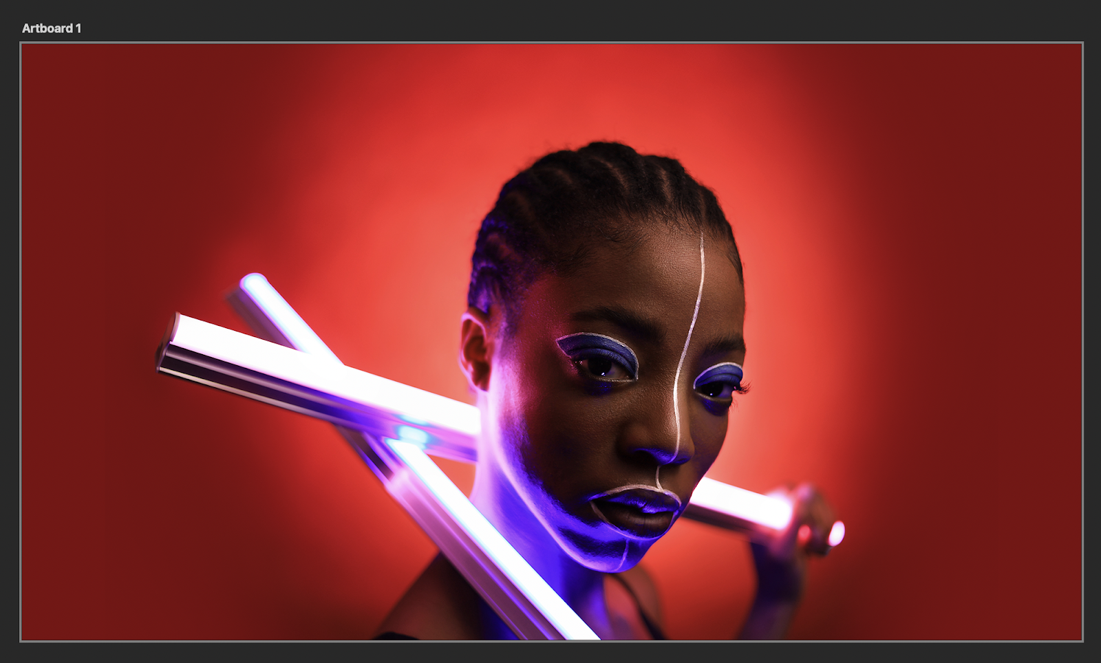 Tutorial de efeito de vidro palhetado no Photoshop com exemplos visuais