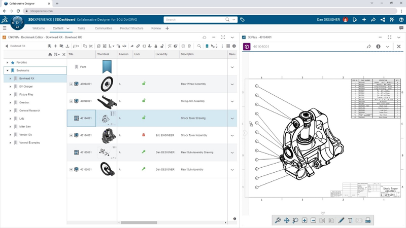 Imagem ilustrativa sobre as vantagens do 3DEXPERIENCE Works no SolidWorks