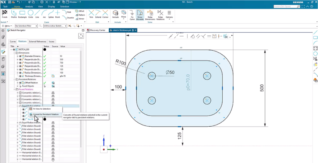 Nova interface do NX com melhorias no design e funcionalidades atualizadas
