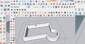 Leia mais sobre o artigo Equidistância | SketchUp Ferramentas Básicas – Aula 16