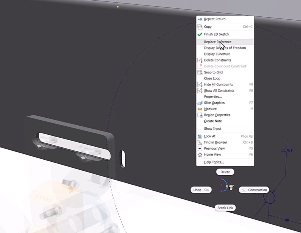 Interface do Autodesk Inventor 2026.1 destacando novas funcionalidades e melhorias