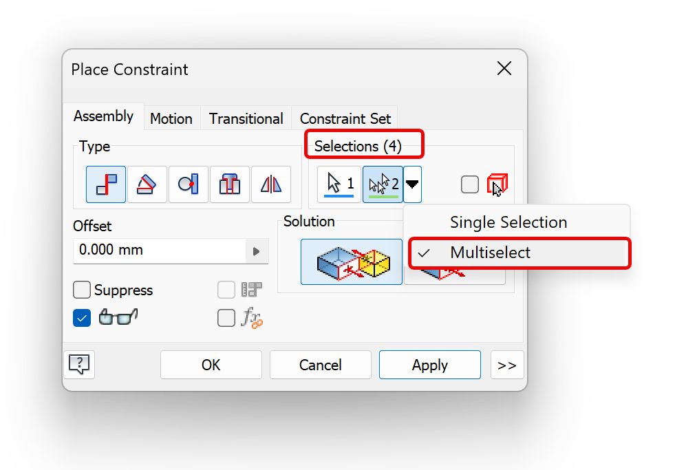 Interface do Autodesk Inventor 2026.1 com novas funcionalidades e melhorias visuais