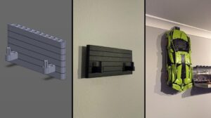 Leia mais sobre o artigo Usando o SOLIDWORKS e Impressão 3D para projetar Suportes de Parede Personalizados para LEGO