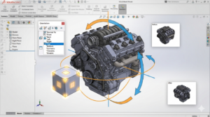 Leia mais sobre o artigo Tutorial SOLIDWORKS: Como Reorientar as Vistas do Modelo